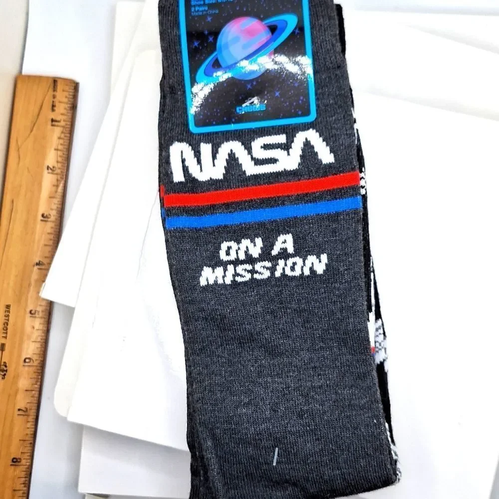 Nasa crew socks on a mission I need my space